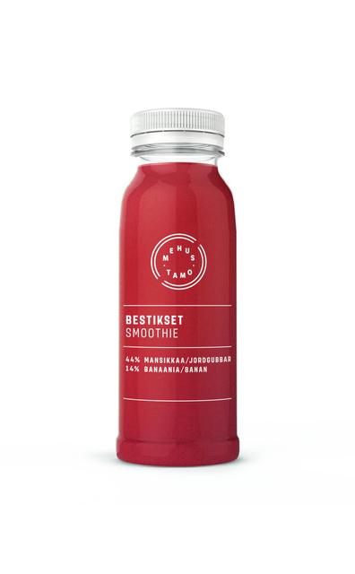 Mehustamo bestikset mansikka-banaani smoothie 500ml