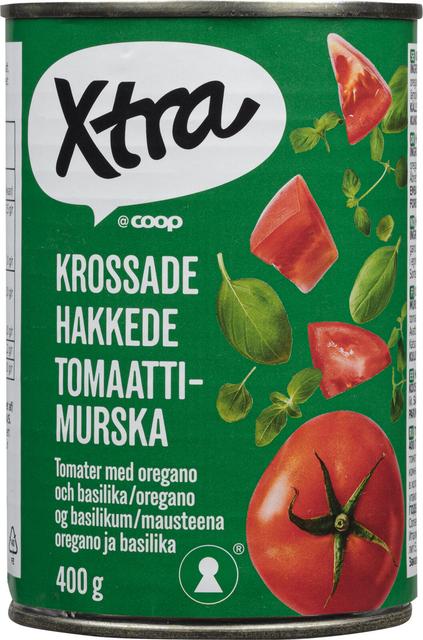 Xtra tomaattimurska oregano ja basilika 400 g