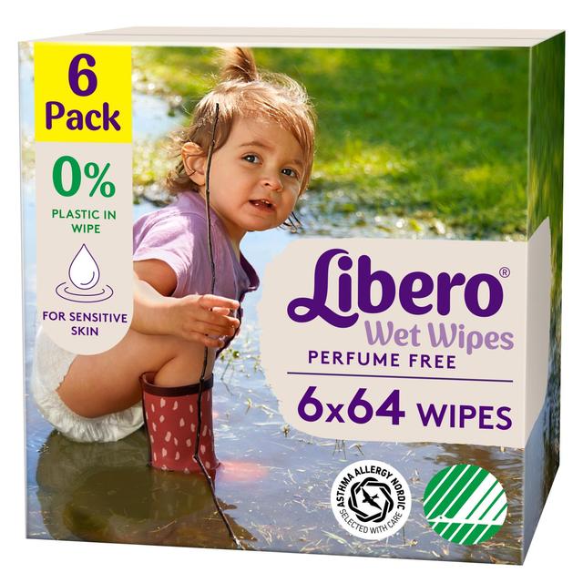 LIBERO puhdistuspyyhe 384 kpl, 6-pack