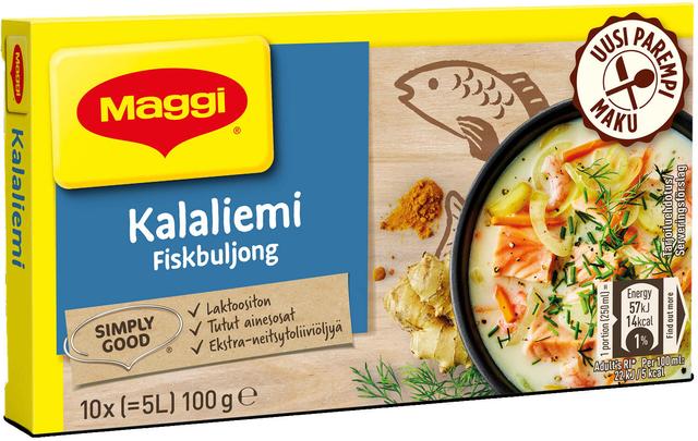 MAGGI Kalaliemi liemikuutio 10kpl/100g