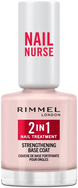 Rimmel Nail Nurse Base Coat & Strenghtener 2in 1 12 ml aluslakka