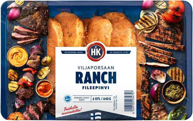 HK Viljaporsaan Fileepihvi ranch 640 g