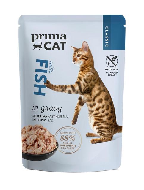 PrimaCat Classic Kalaa kastikkeessa 85 g