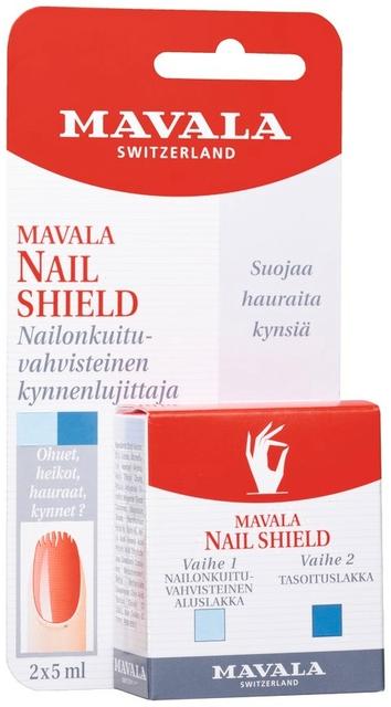 Mavala 2x5ml Nail Shield kynnenkovettaja