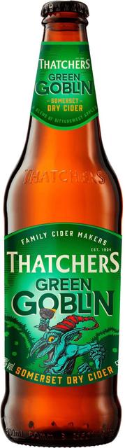 Thatchers Green Goblin Medium Dry Cider 5% 0,5l siideripullo