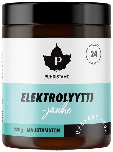 Puhdistamo Elektrolyyttijauhe Maustamaton 120 g