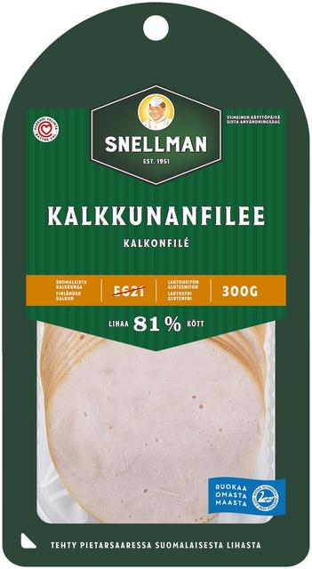 Snellman Kalkkunanfilee 300g