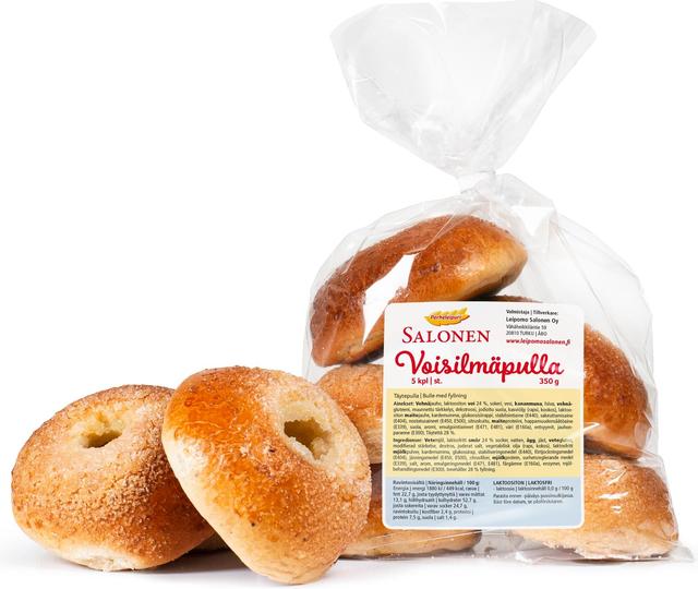 Perheleipuri Salonen Voisilmäpulla 5/350 g täytepulla