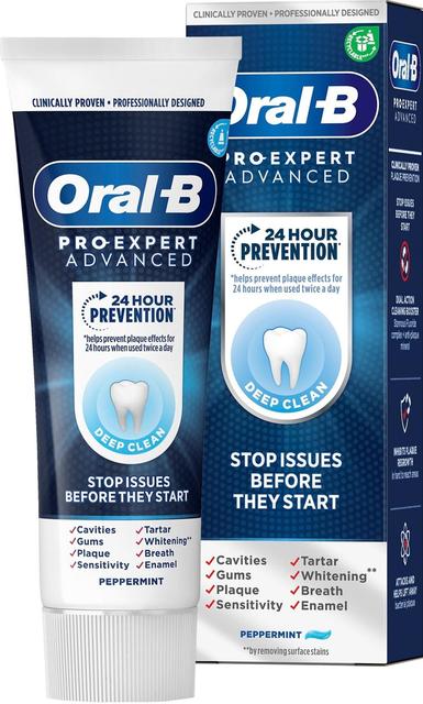 Oral-B Pro-Expert Advanced Deep Clean 75ml hammastahna