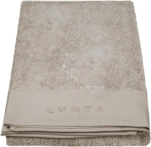 Luhta Home kylpypyyhe Kaarna beige, 70x140 cm