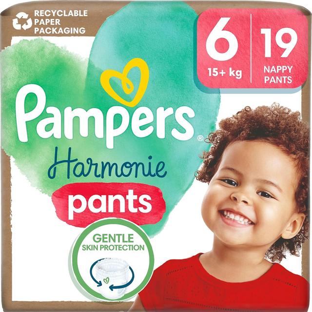 Pampers Harmonie nappy pants S6 15+kg 19 kpl vaippa