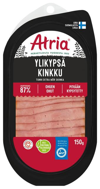 Atria Ohuen Ohut Ylikypsä Kinkku 150g