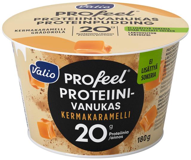 Valio PROfeel® proteiinivanukas 180 g kermakaramelli laktoositon