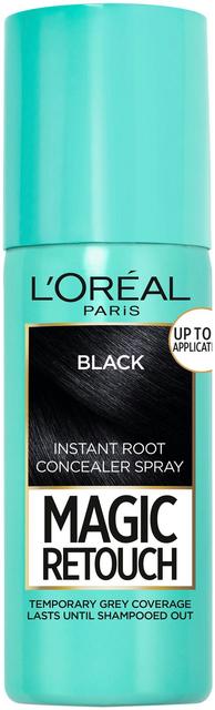 L'Oréal Paris Magic Retouch Black Suihkutettava tyvisävyte 75ml