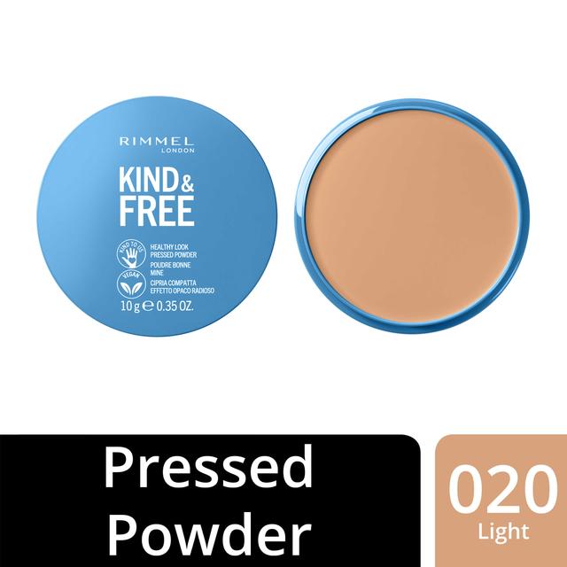 Rimmel Kind & Free Pressed Powder 20 Light 10 g puuteri