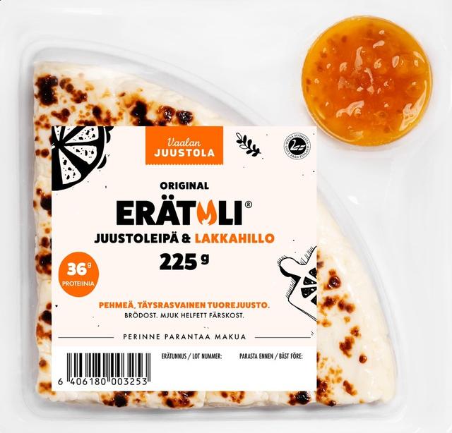 Erätuli Lakkahillojuustoleipä 225g (200g+25g)