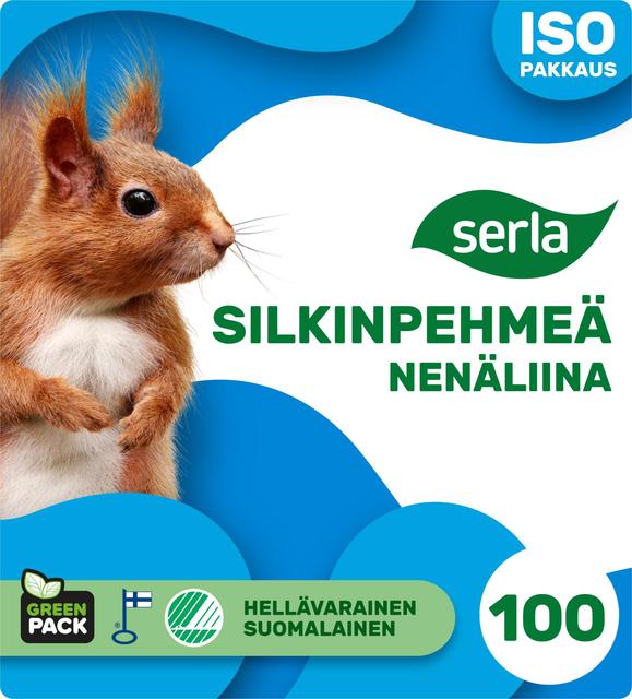 Serla Silkinpehmeä nenäliina 100kpl