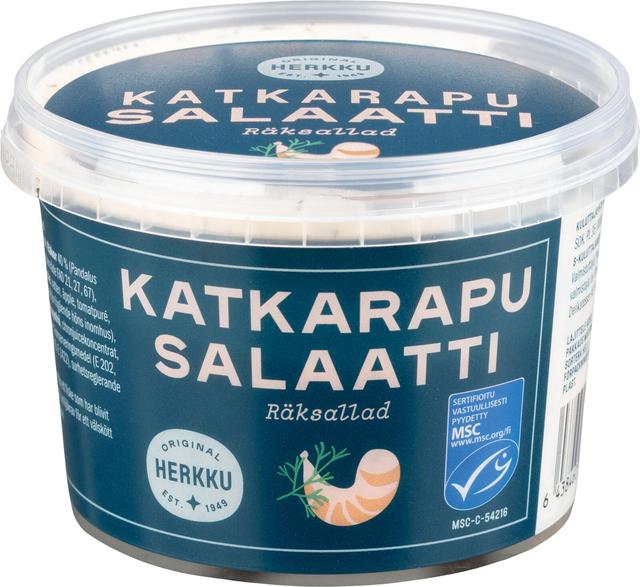 Herkku katkarapusalaatti 180 g