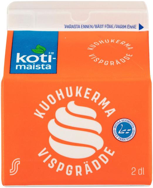 Kotimaista 2dl ESL 35% kuohukerma