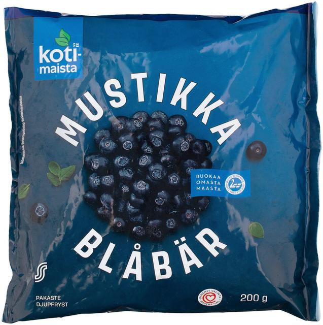 Kotimaista 200g mustikka pakaste