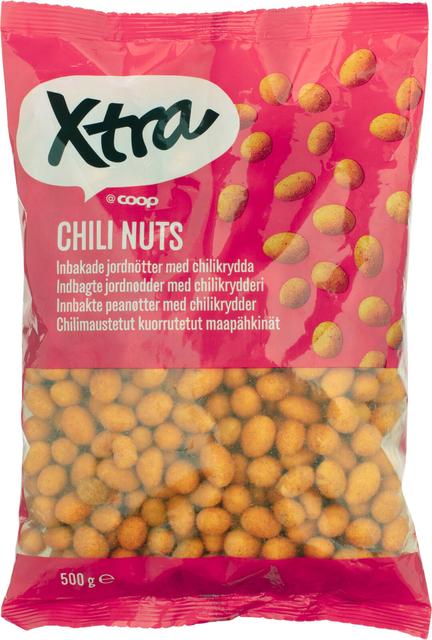 Xtra chilipähkinät 500 g