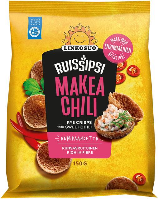 Linkosuo Ruissipsi 150g makea chili