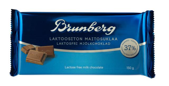 Brunberg Laktoositon maitosuklaa 150 g