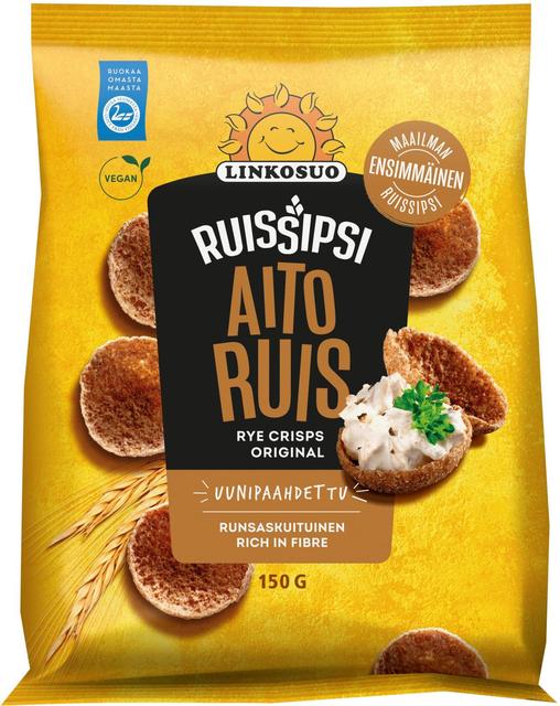 Linkosuo Ruissipsi Aito 150g