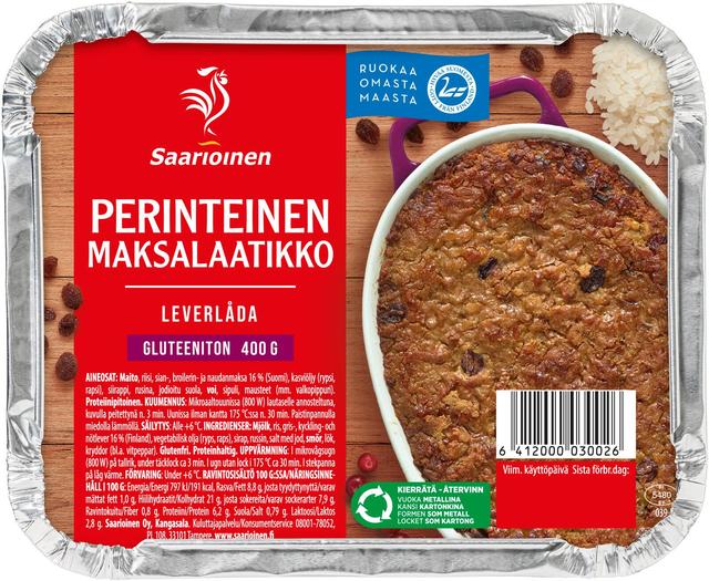 Saarioinen Maksalaatikko 400g