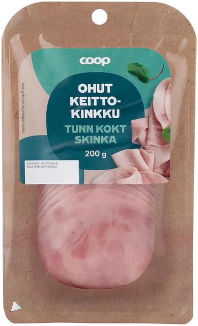 Coop ohut keittokinkku 200 g