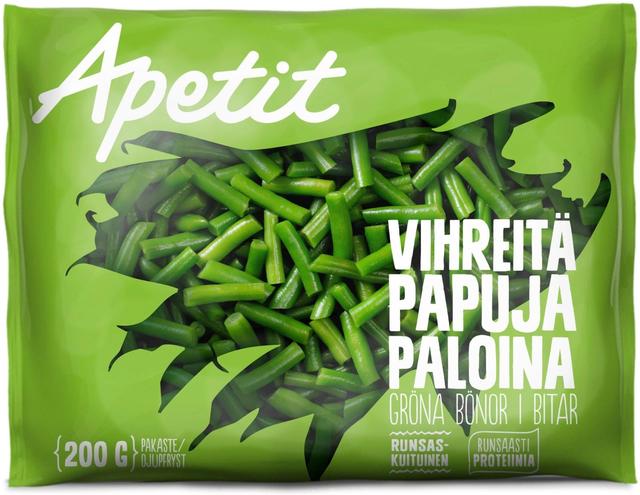 Apetit Vihreitä papuja paloina pakaste 200g