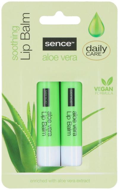 Sence Huulivoide Twin Pack 2x4,3gr Aloe Vera [UK/D/F/NL/I/PL/SE/SF/N/DK/E/P]