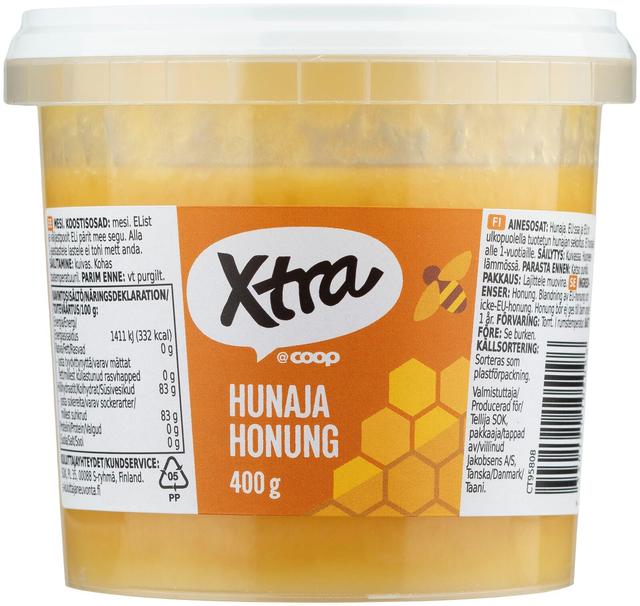 Xtra hunaja 400 g