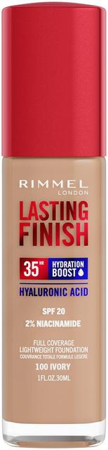 Rimmel Lasting Finish 35H Foundation meikkivoide 30ml, 100 Ivory