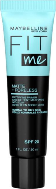 Maybelline New York Fit Me Matte + Poreless primer -pohjustusvoide 30ml