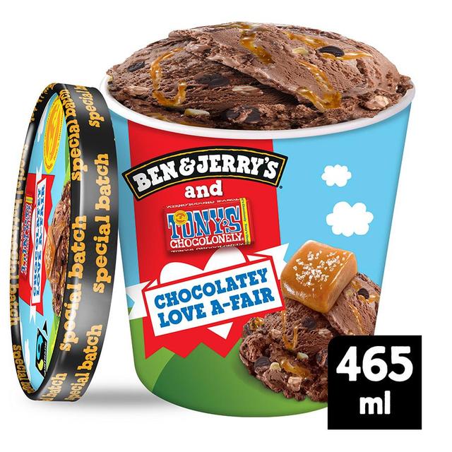 Ben & Jerry's Chocolatey Love A-Fair Jäätelö 465ml/402g