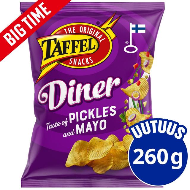 Taffel Diner pickles & mayo maustettu sipsi 260g