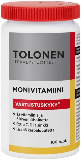 Tolonen Monivitamiini Vastustuskyky 100 tabl.