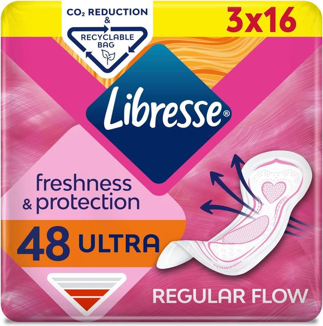 LIBRESSE Ultra Normal megapaketti side 48 kpl