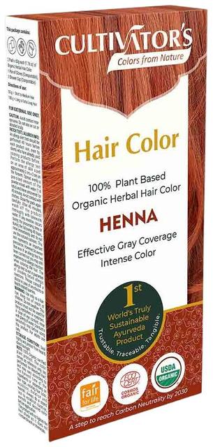 Cultivator's Hair Color Kasviväri Henna 100g