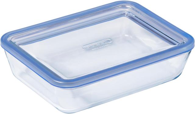 Pyrex lasivuoka lasikannella  22 x 17 x 6 cm 1,5 l Pure Glass