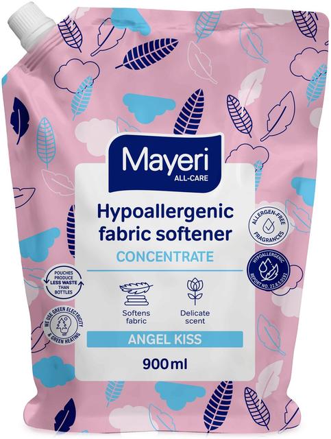 Mayeri All-Care hypoallergeeninen angel kiss pyykinhuuhteluaine täyttöpussi 900 ml