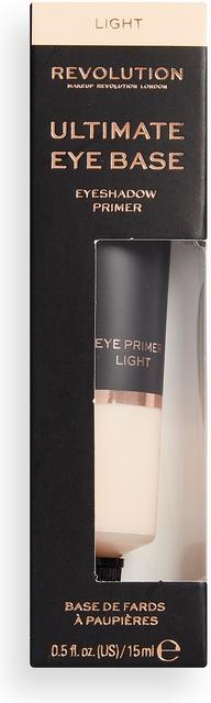 Makeup Revolution Ultimate eye base eye primer light silmämeikin pohjustusvoide vaalea