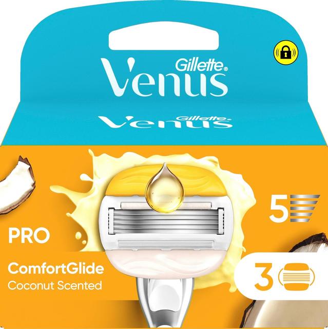 Gillette Venus Pro Comfortglide Coconut 3kpl terä