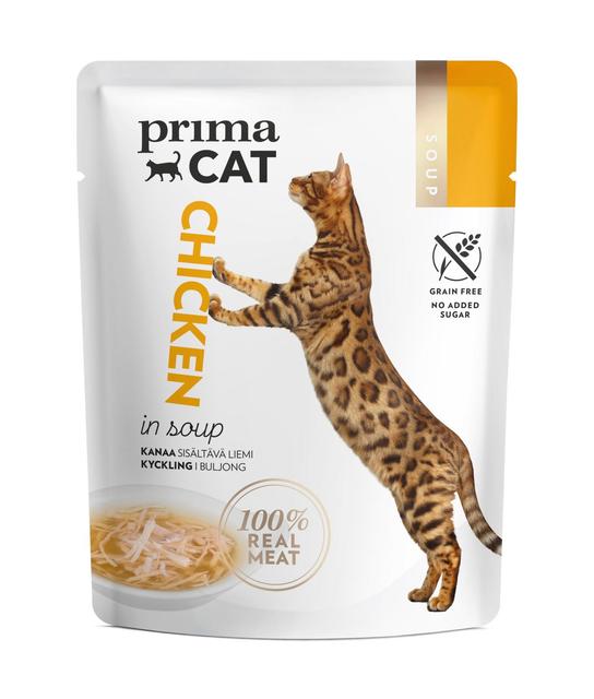 PrimaCat Soup Kananlihaa liemessä 40 g