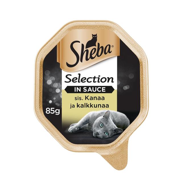 Sheba Selection Kanaa & Kalkkunaa kastikkeessa 85g