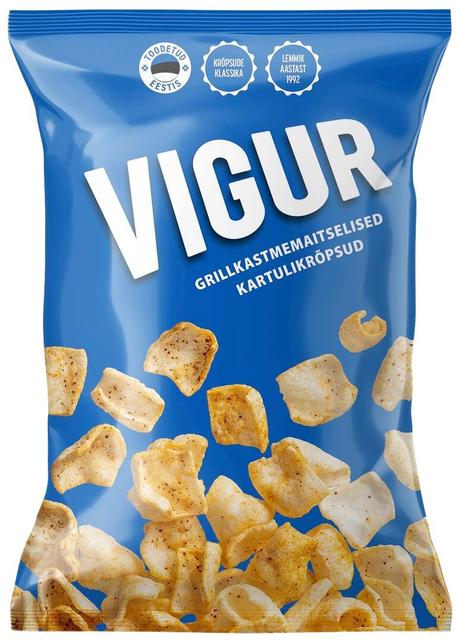 VIGUR Grillimaitselised kartulikrõpsud 70g