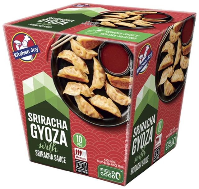 Kitchen Joy Kasvispohjainen Gyoza sriracha-kastikkeella 200g