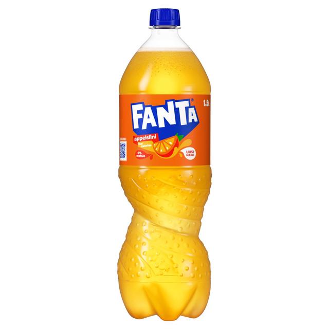 Fanta Appelsiini virvoitusjuoma muovipullo 1,5 L