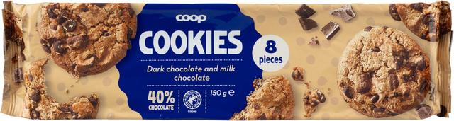 Coop kahden suklaan cookie 150 g